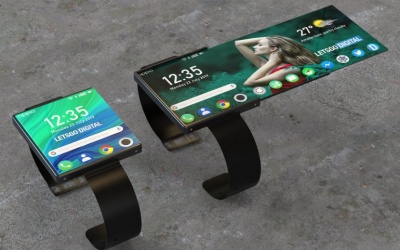 Oppo выпустит часы со складным экраном