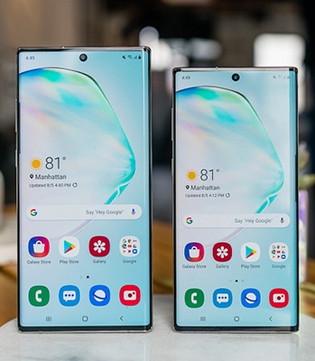 Флагман с огромным экраном Samsung Galaxy Note10 представлен официально