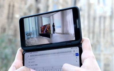 LG представит смартфон с тремя экранами