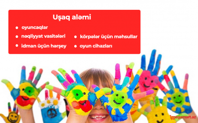 Uşaq aləmi kateqoriyamız!