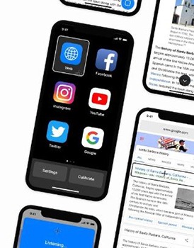 Приложение позволяет управлять iPhone одним лишь взглядом