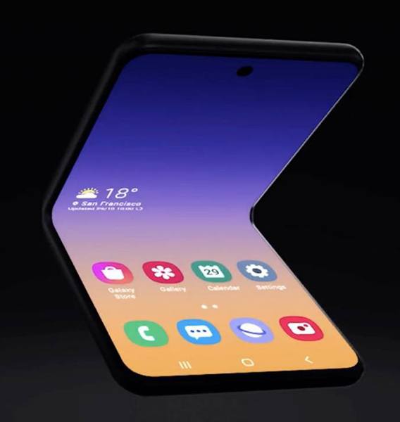 Samsung показала принципиально изменившийся Galaxy Fold 2. Он похож на складывающийся пополам Galaxy Note10