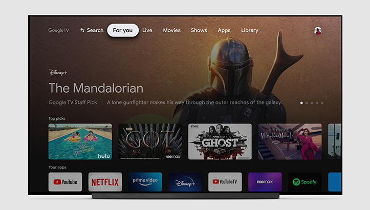 Вышла первая тестовая версия Android TV 12