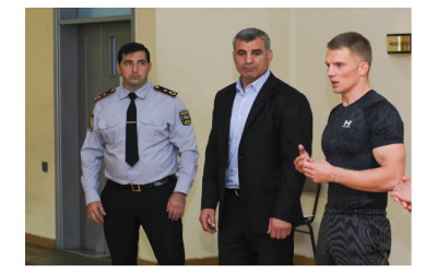 Polis əməkdaşları üçün cüdo təlimi keçirilib