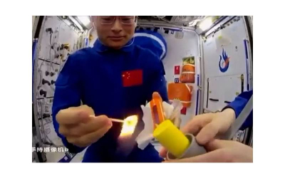 Astronavtlar kosmosda qadağan olunmuş təcrübəni həyata keçirdilər