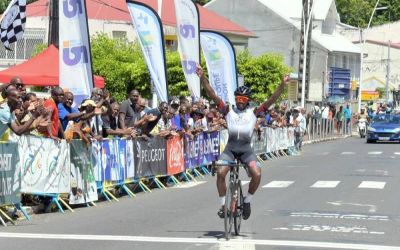 Karib şose velosipedi üzrə Qvadelupa ikiqat çempionu