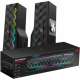 Akustik sistem 2E PCS232 RGB, Soundbar, 2.0, USB, Qara (2E-PCS232BK)