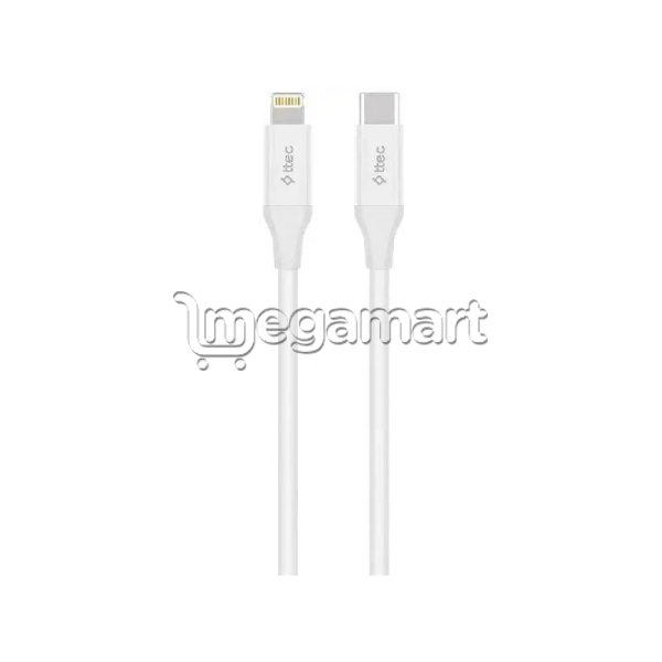 Kabel TTEC Type-C Lightning Fast Charging Cable 150sm White (2DK40B)