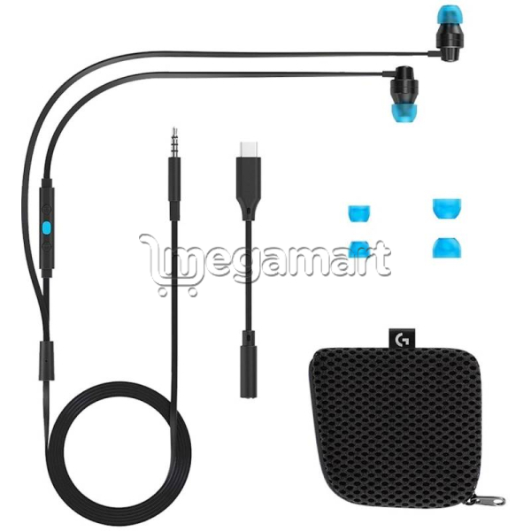 Проводные наушники Logitech G333 Gaming Earphones Black EMEA 3.5mm (981-000924-N)   