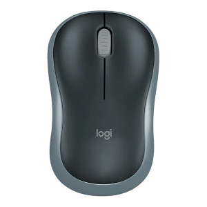 Logitech Wireless Mouse M185-Gray Grey