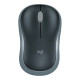 Logitech Wireless Mouse M185-Gray Grey