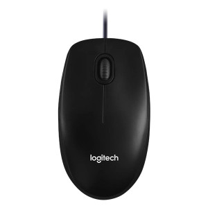 Logitech Wired Mouse M100 Black