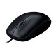 Logitech Wired Mouse M100 Black