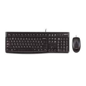Logitech Desktop MK120 - N/A - RUS - USB - N/A - EER Black