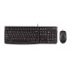 Logitech Desktop MK120 - N/A - RUS - USB - N/A - EER Black