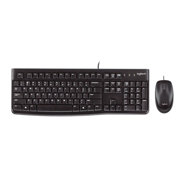 Logitech Desktop MK120 - N/A - RUS - USB - N/A - EER Black