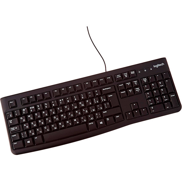 LOGITECH Keyboard K120 for Business - EMEA - Russian layout Black