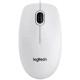 LOGITECH Corded Mouse B100 - Business EMEA - WHITE White