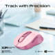Promate Wireless Mouse KEN.PINK Pink