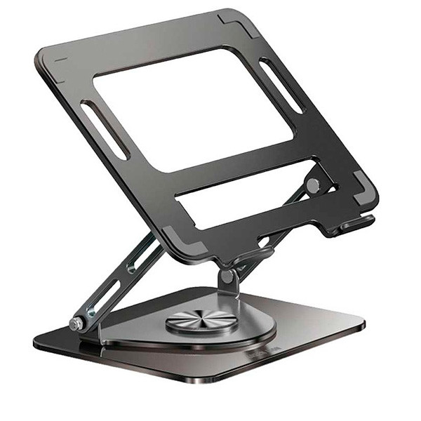 Green Lion 360 Rotatable Laptop Stand (GN360LAPSDBK) Grey