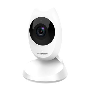 Powerology 4.3 HD LCD Display + VGA Camera Baby Monitor White