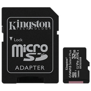 Kingston Canvas Select Plus microSD 64GB SDCS2/64GB-N Black