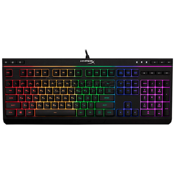 Klaviatura HYPERX, ALLOY CORE RGB (HX-KB5ME2-RU-N) Black