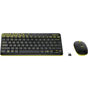 LOGITECH Wireless Combo MK240 Nano Russian Layout Black