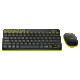LOGITECH Wireless Combo MK240 Nano Russian Layout Black
