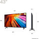Televizor LG 43UT80006 Black