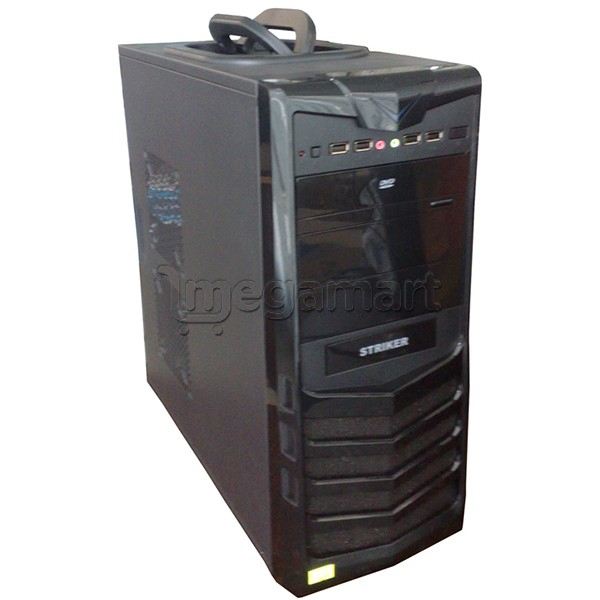 Компьютерный корпус FRONTIER Ares AS08A (Black-Blue)