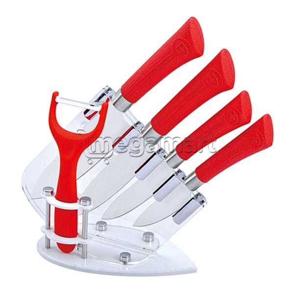 Bıçaq dəsti Royalty+Line 5PCS Ceramic Coated Knife Set RL-CW5ST