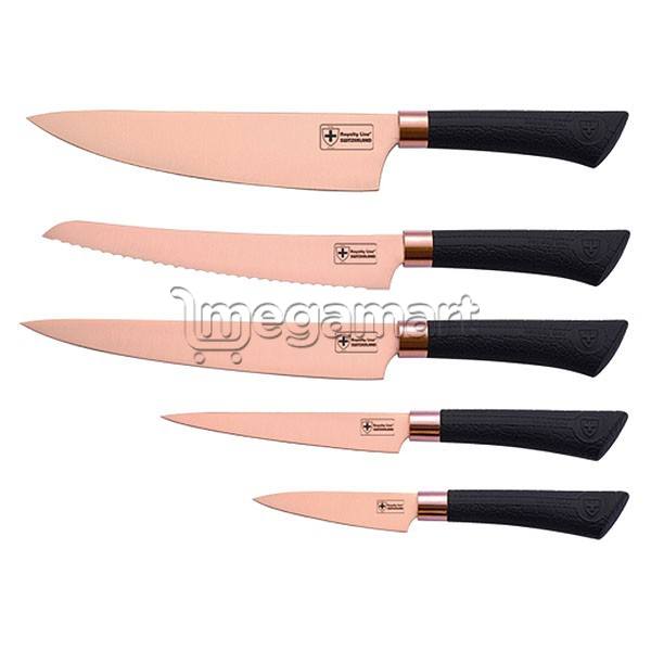 Bıçaq dəsti Royalty+Line 5PCS Titanium Set RL-TR5