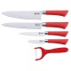 Bıçaq dəsti Royalty+Line 5PCS Ceramic Coating Knife Set RL-CW5R