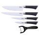 Набор ножей Royalty+Line 5PCS Ceramic Coating Knife Set RL-CW5B