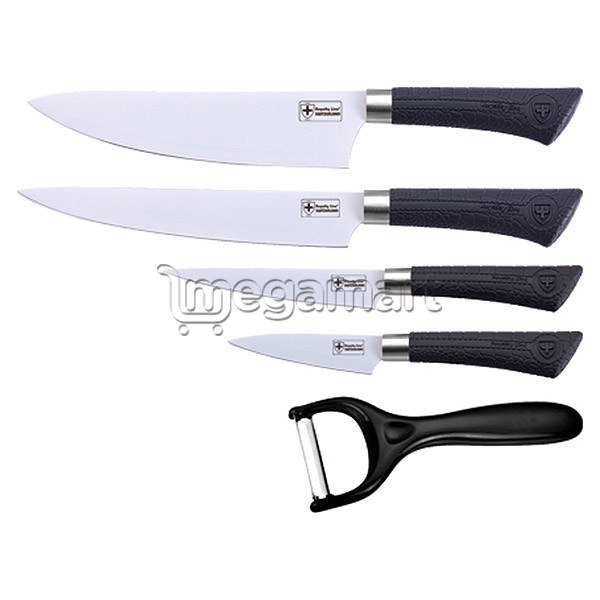Набор ножей Royalty+Line 5PCS Ceramic Coating Knife Set RL-CW5B
