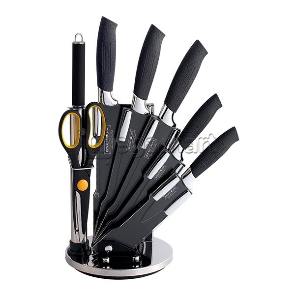 Набор ножей Royalty+Line 8PCS Knife Set RL-BLK8-C