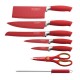 Bıçaq dəsti Royalty+Line 8PCS Knife Set RL-RED8-W