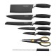 Набор ножей Royalty+Line 8PCS Knife Set RL-BLK8-W