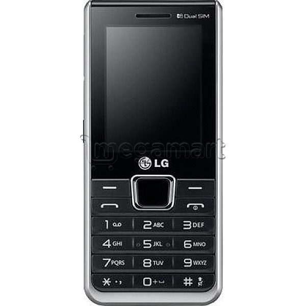 Mobil telefon LG A390 Silver