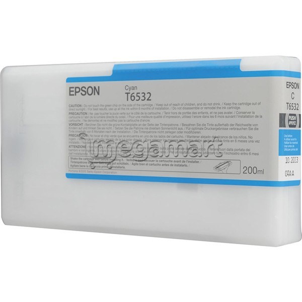 Картридж Epson T6532 C13T653200 (cyan)