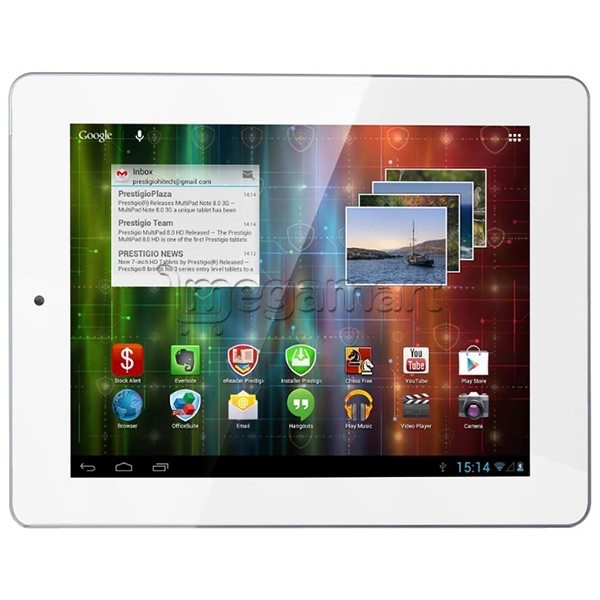 Планшет Prestigio Mutipad 2 Ultra Duo 8.0 PMP7280C 3G white