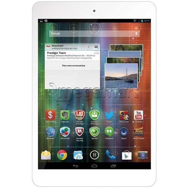 Planşet Prestigio Multipad 4 Quantum 7.85 PMP5785C 3G white