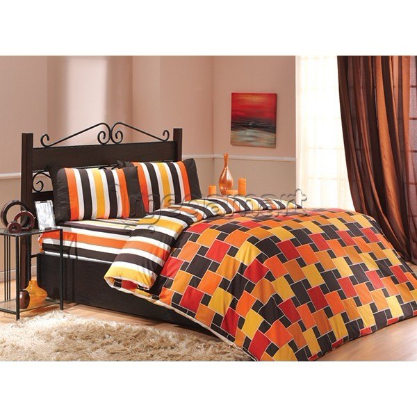 Постельное бельё Hobby Deluxe Desire Orange (2 пододеяльника)