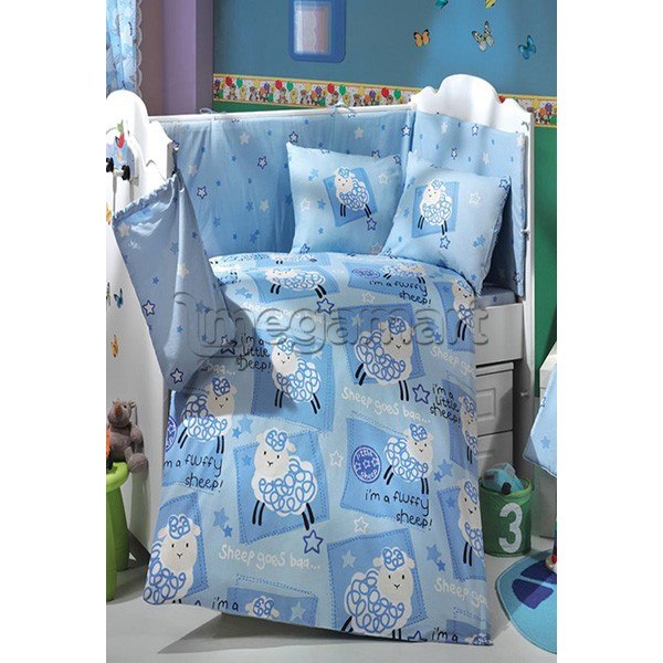 Постельное бельё Hobby Baby Little Sheep Blue