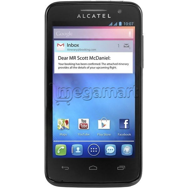 Mobil telefon Alcatel One Touch MPop 5020D Black