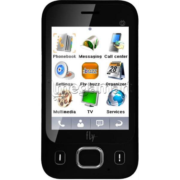 Mobil telefon Fly E141 TV Black