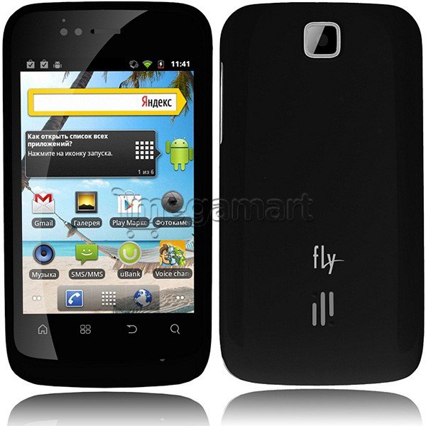 Мобильный телефон Fly IQ245+ Wizard+ Black 