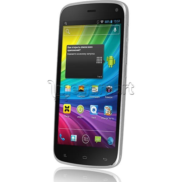 Мобильный телефон Fly IQ4410 Blue Grey