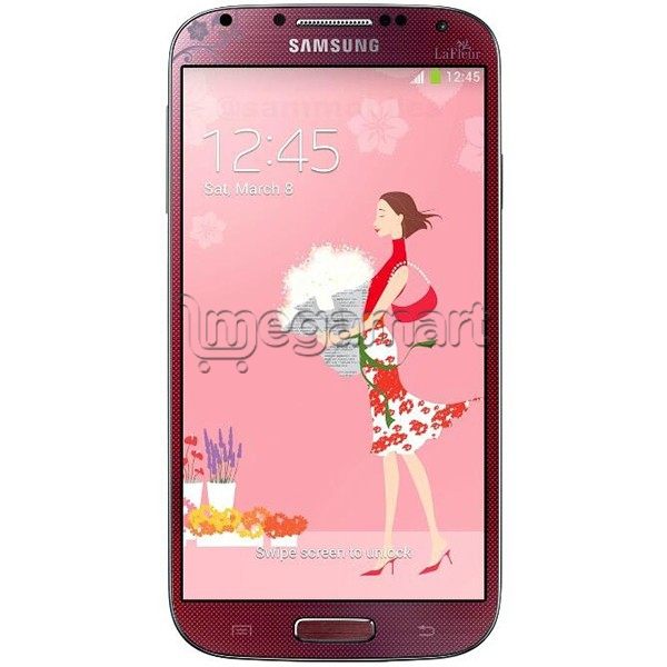 Мобильный телефон Samsung Galaxy S 4 I9500 16 GB (red la fleur)